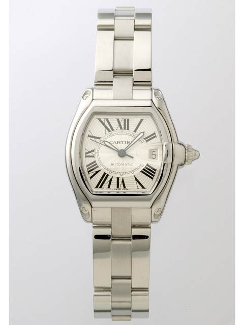 カルティエスーパーコピー Cartier ロードスター W62025V3 シルバーローマ シルバーローマ
