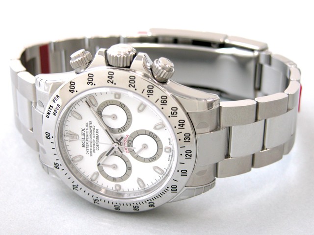 ロレックスコピー ROLEX デイトナ 116520 ニュークラスプモデル ホワイト