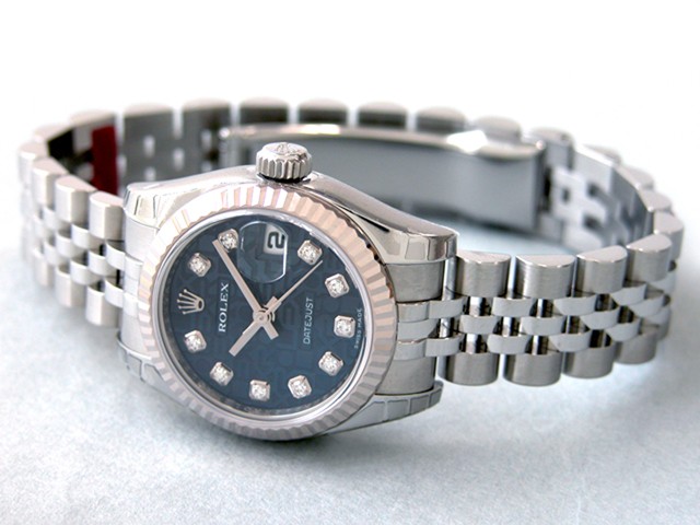 ロレックススーパーコピー ROLEX パーペチュアル デイトジャスト レディース 179174J ブルーコンピューター
