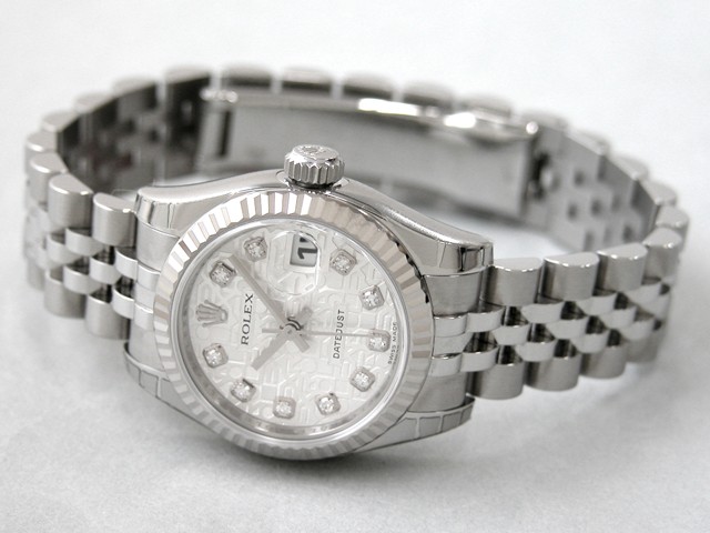 ロレックススーパーコピー ROLEX パーペチュアル デイトジャスト レディース 179174J シルバーコンピューター