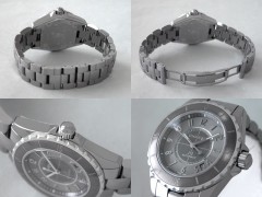 シャネルスーパーコピー j12 クロマティック H2979 38mm チタンセラミックブレス 2011年新作 グレー