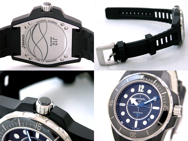 シャネルスーパーコピー j12 マリーン 42mm H2558 ブラックセラミック ブラックベゼル
