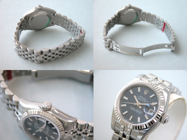 ロレックススーパーコピー ROLEX パーペチュアル デイトジャスト レディース 179174 ブルーバー