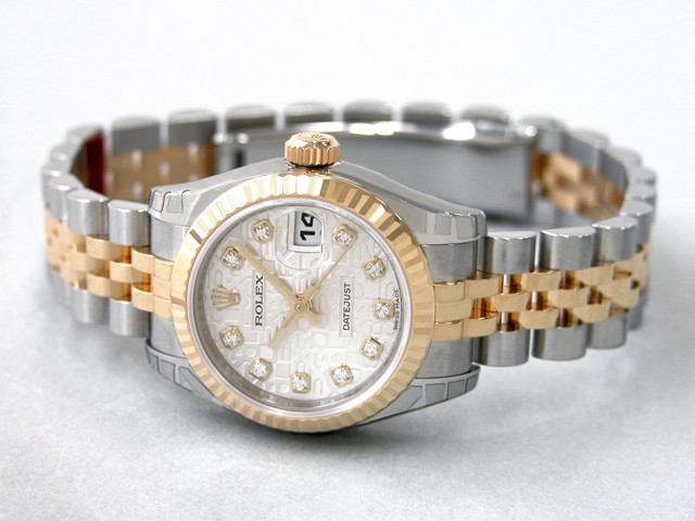 ロレックススーパーコピー ROLEX パーペチュアル デイトジャスト レディース 179173J シルバーコンピューター