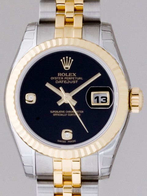 ロレックススーパーコピー ROLEX パーペチュアル デイトジャスト レディース 179173G シルバー