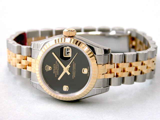 ロレックススーパーコピー ROLEX パーペチュアル デイトジャスト レディース 179173G シルバー