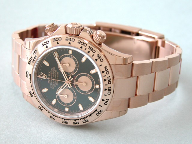 ロレックススーパーコピー ROLEX デイトナ 116505 ブラック/ピンク 自動巻