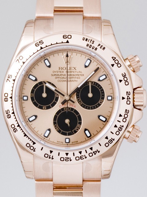 ロレックススーパーコピー ROLEX デイトナ 116505 ピンク/ブラック 自動巻