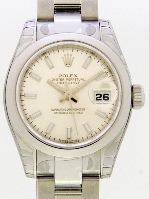 ロレックススーパーコピー ROLEX パーペチュアル デイトジャスト レディース 179160 オイスターブレス シルバー