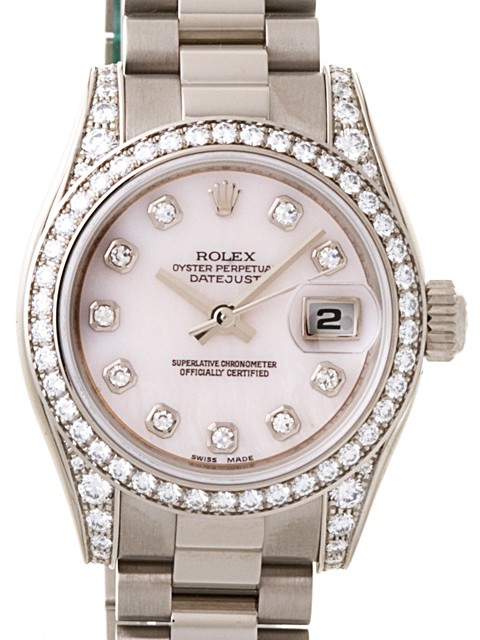ロレックススーパーコピー ROLEX パーペチュアル デイトジャスト レディース 179159NG ピンク
