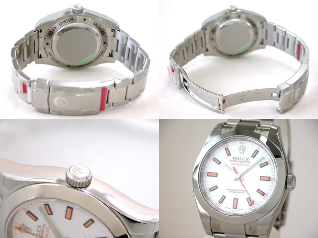 ロレックススーパーコピー ROLEX パーペチュアル ミルガウス 116400 ホワイト