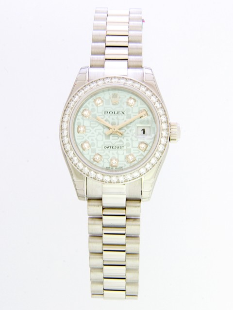 ロレックススーパーコピー ROLEX パーペチュアル デイトジャスト レディース 179136J アイスブルーコンピューター
