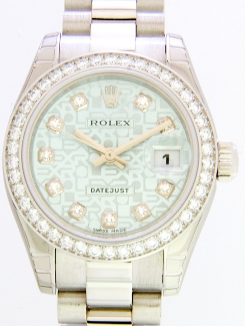 ロレックススーパーコピー ROLEX パーペチュアル デイトジャスト レディース 179136J アイスブルーコンピューター