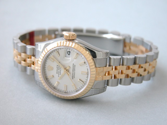 ロレックススーパーコピー ROLEX パーペチュアル デイトジャスト レディース 179173 シルバーバー