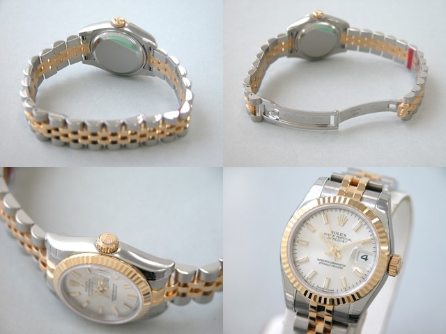 ロレックススーパーコピー ROLEX パーペチュアル デイトジャスト レディース 179173 シルバーバー