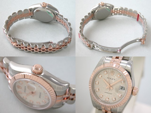 ロレックススーパーコピー ROLEX パーペチュアル デイトジャスト レディース 179171J シルバーコンピューター