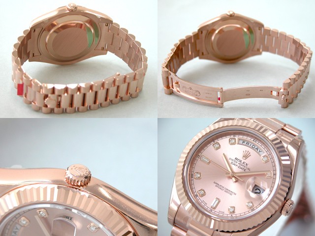 ロレックススーパーコピー ROLEX デイデイトII 218235A プレジデントブレス ピンク