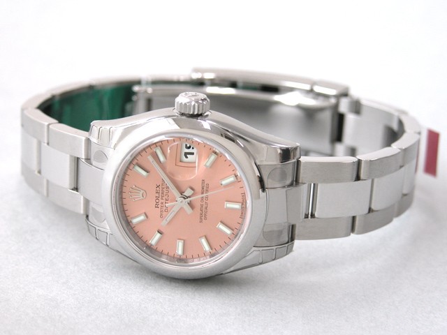 ロレックススーパーコピー ROLEX パーペチュアル デイトジャスト レディース 179160 オイスターブレス ピンク