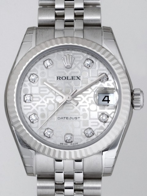 ロレックススーパーコピー ROLEX パーペチュアル デイトジャスト ボーイズ 178274J シルバーコンピューター