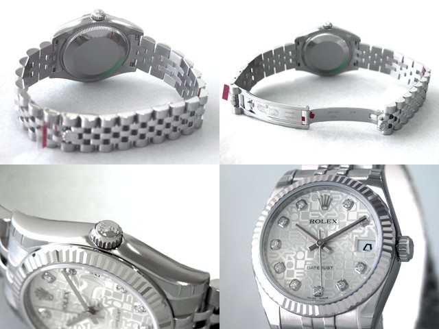 ロレックススーパーコピー ROLEX パーペチュアル デイトジャスト ボーイズ 178274J シルバーコンピューター