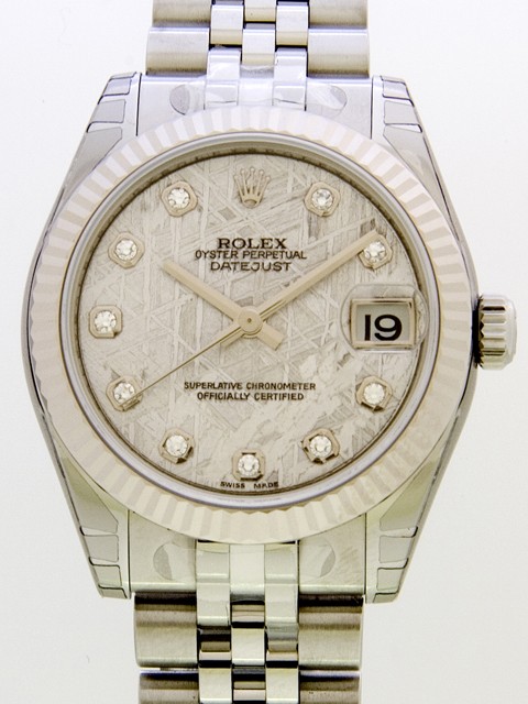 ロレックススーパーコピー ROLEX パーペチュアル デイトジャスト ボーイズ 178274G メテオライト