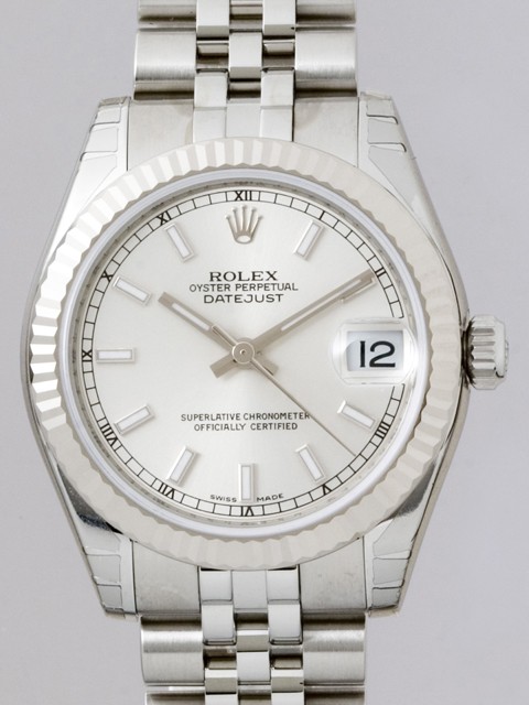 ロレックススーパーコピー ROLEX パーペチュアル デイトジャスト ボーイズ 178274 シルバー