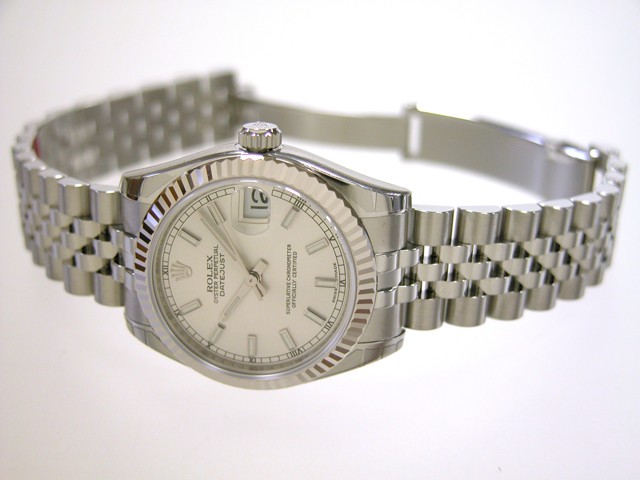 ロレックススーパーコピー ROLEX パーペチュアル デイトジャスト ボーイズ 178274 シルバー