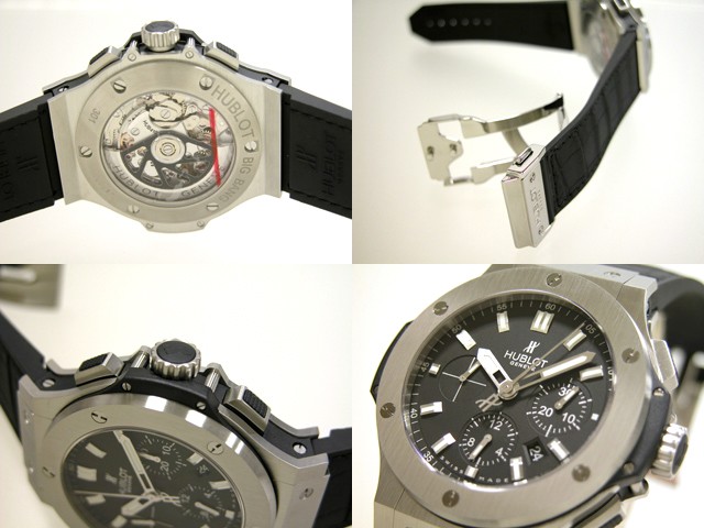 ウブロスーパーコピー ビッグバン エボリューション 301.SX.1170.GR ブラックラバー ブラック