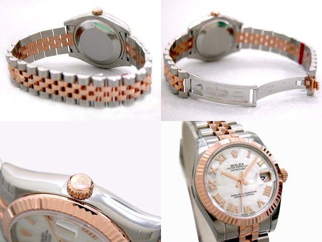 ロレックススーパーコピー ROLEX パーペチュアル デイトジャスト ボーイズ 178271NR ホワイトシェルローマ