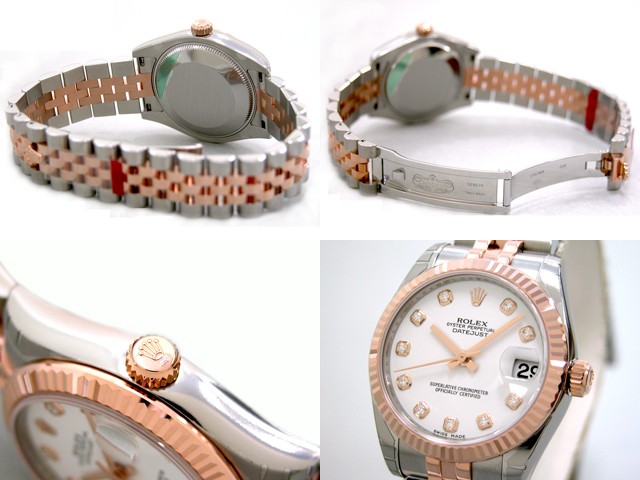 ロレックススーパーコピー ROLEX パーペチュアル デイトジャスト ボーイズ 178271G ホワイト