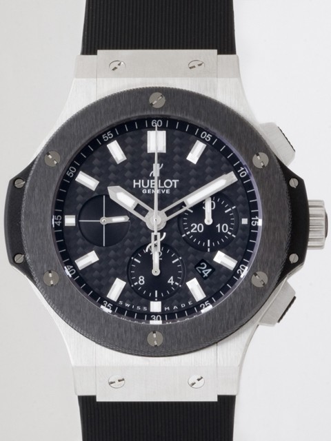 ウブロスーパーコピー ビッグバン エボリューション 301.SM.1770.RX ベゼルセラミック ブラックラバー