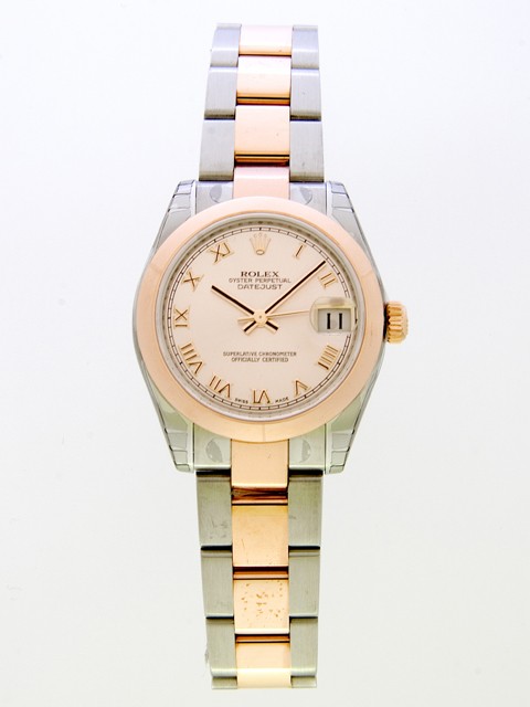 ロレックススーパーコピー ROLEX パーペチュアル デイトジャスト ボーイズ 178241 オイスターブレス ピンクローマ