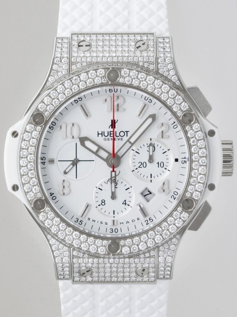 ウブロスーパーコピー ビッグバン サンモリッツ ダイヤベゼル  301.SE.230.RW.174 ホワイト