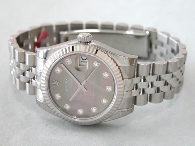 ロレックススーパーコピー ROLEX パーペチュアル デイトジャスト ボーイズ 178274NG ブラックシェル