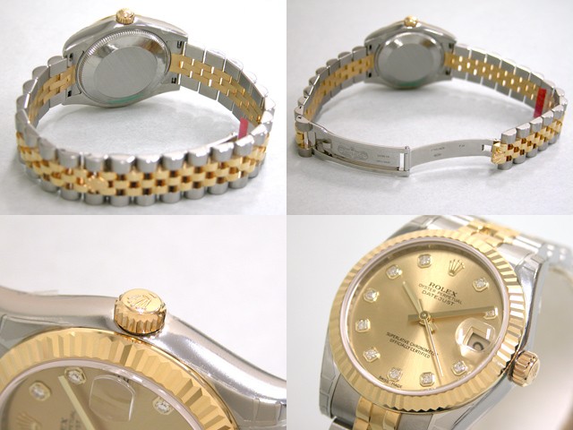 ロレックススーパーコピー ROLEX パーペチュアル デイトジャスト ボーイズ 178273G シャンパン