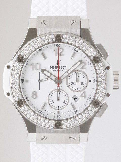 ウブロスーパーコピー ビッグバン サンモリッツ ダイヤベゼル 301.SE.230.RW.114 ホワイト