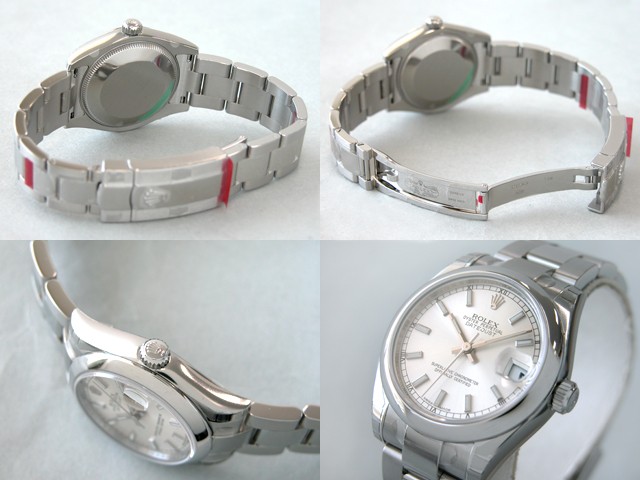 ロレックススーパーコピー ROLEX パーペチュアル デイトジャスト ボーイズ 178240 オイスターブレス シルバー