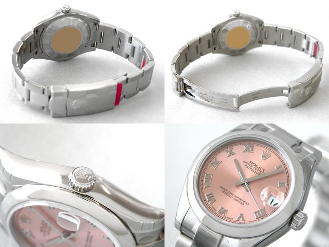 ロレックススーパーコピー ROLEX パーペチュアル デイトジャスト ボーイズ 178240 オイスターブレス ピンクローマ