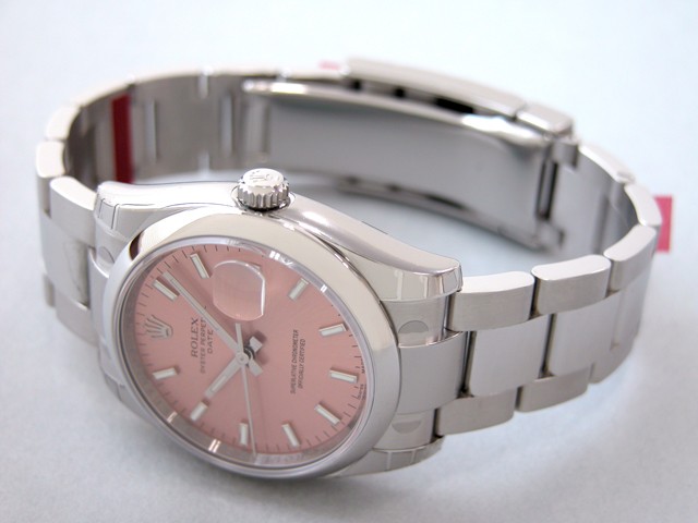 ロレックススーパーコピー ROLEX パーペチュアル デイト 115200 ピンクバー