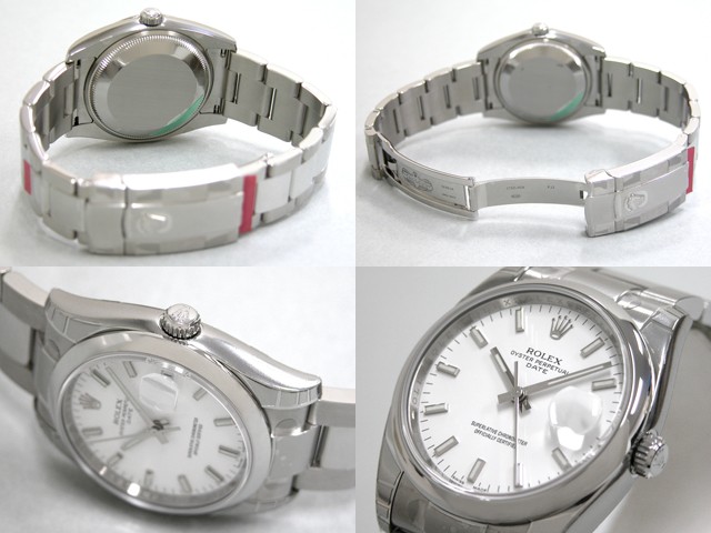 ロレックススーパーコピー ROLEX パーペチュアル デイト 115200 ホワイトバー