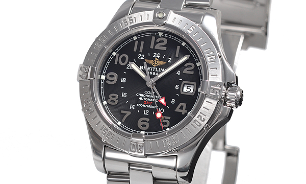ブライトリングスーパーコピー コルトＧＭＴ A311B15PRS ステンレス ブラック 40.0mm