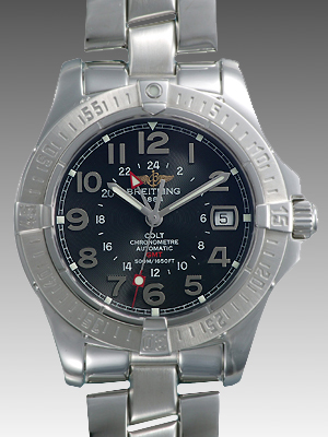 ブライトリングスーパーコピー コルトＧＭＴ A311B15PRS ステンレス ブラック 40.0mm