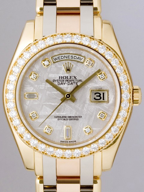 ロレックススーパーコピー ROLEX デイデイト 18948A トリドール メテオライト