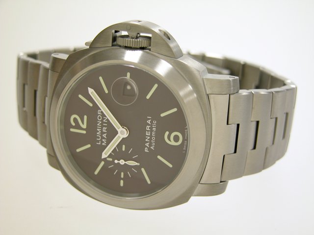 パネライスーパーコピー PANERAI ルミノールマリーナ PAM00296 44mm ブラウン