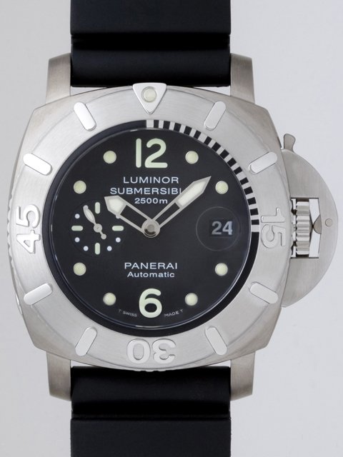 パネライスーパーコピー ルミノール1950  PAM00285 47mm サブマーシブル2500m世界限定250本2009年スペシャルエディション ブラック