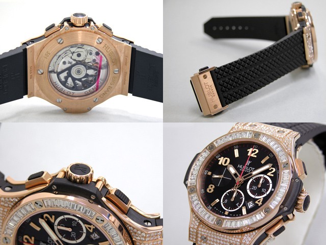 ウブロスーパーコピー ビッグバン バケットダイヤベゼル ケースダイヤ 301.PX.130.RX.094