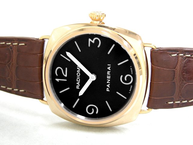 パネライスーパーコピー ラジオミールベース PAM00231 45mm シースルーバック ブラック