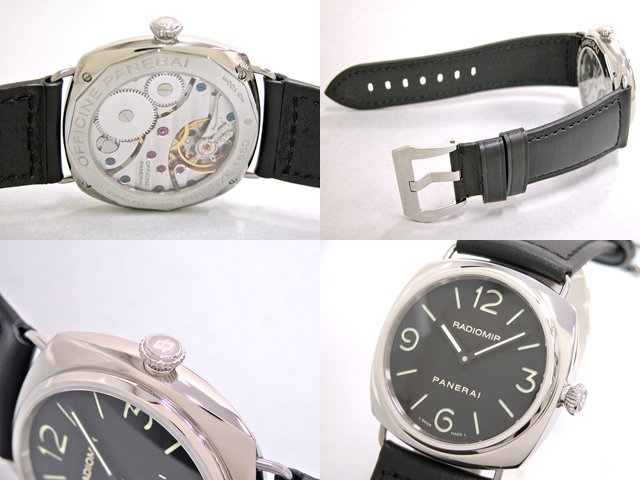 パネライスーパーコピー ラジオミールベース PAM00210 45mm シースルーバック ブラック