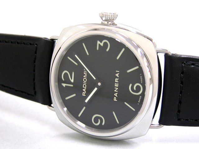 パネライスーパーコピー ラジオミールベース PAM00210 45mm シースルーバック ブラック