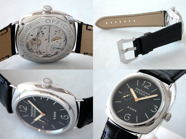 パネライスーパーコピー PANERAI ラジオミール エイトデイズ PAM00190 45mm ブラック